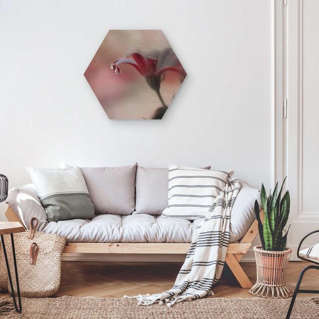 Hexagons houten schilderijen Invisible Touch