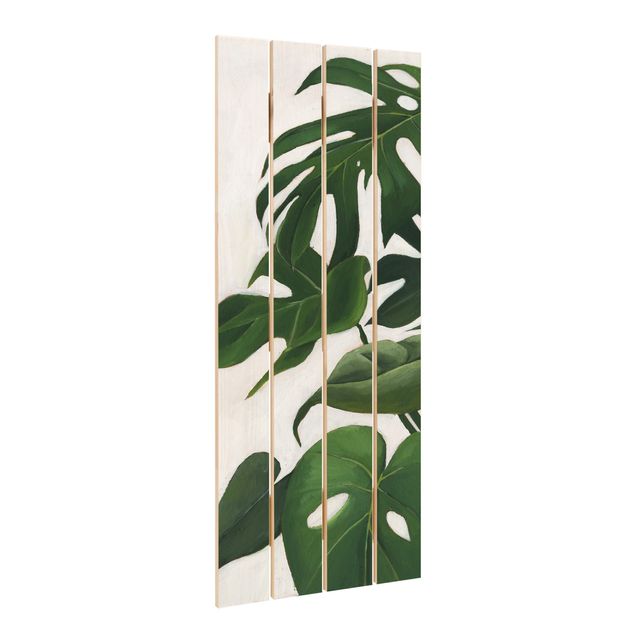 Houten schilderijen op plank Favorite Plants - Monstera