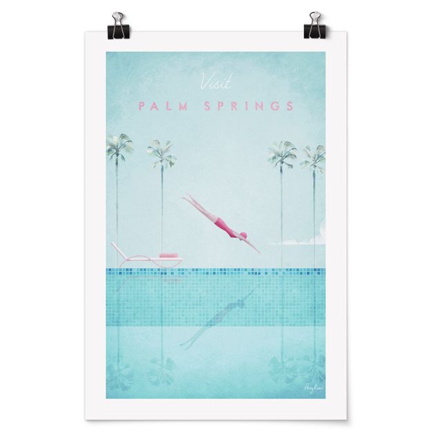 Posters Travel Poster - Palm Springs