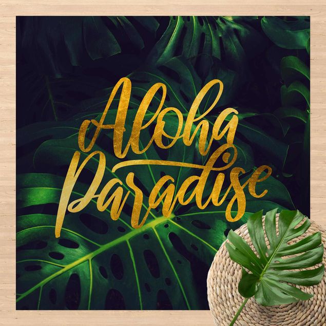 moderne vloerkleden Jungle - Aloha Paradise