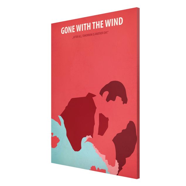 Magneetborden Film Poster Gone With The Wind