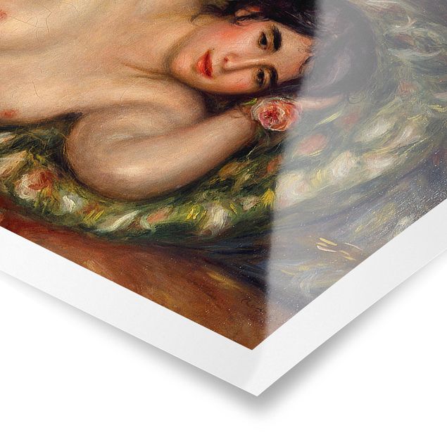 Posters Auguste Renoir - Lying female Nude (Gabrielle)