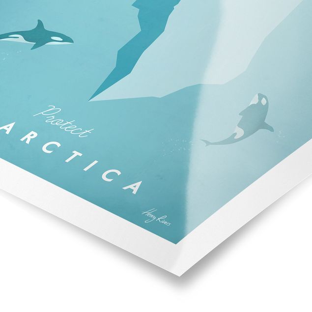 Posters Travel Poster - Antarctica