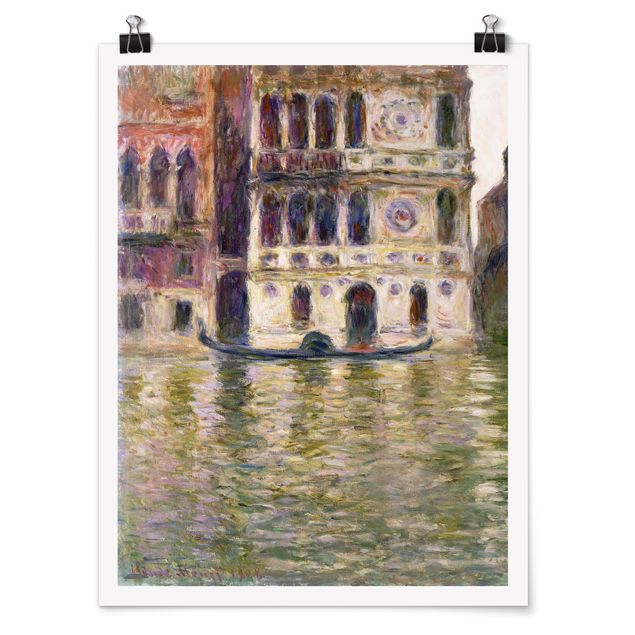 Posters Claude Monet - The Palazzo Dario