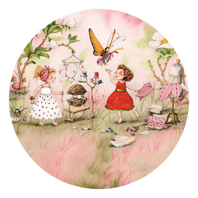 Behangcirkel Little Strawberry Strawberry Fairy - Tailor's Room