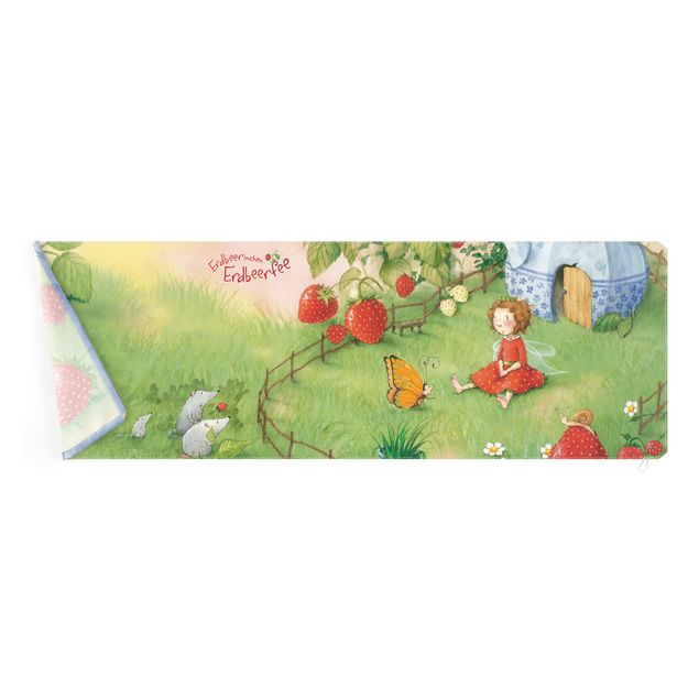 Verwisselbaar schilderij - Little Strawberry Strawberry Fairy - In The Garden