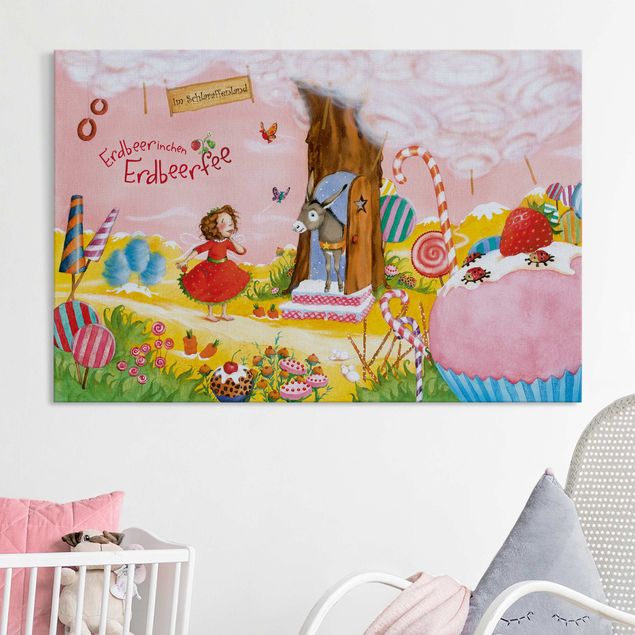 Akoestische schilderijen Little Strawberry Strawberry Fairy - Land Of Plenty