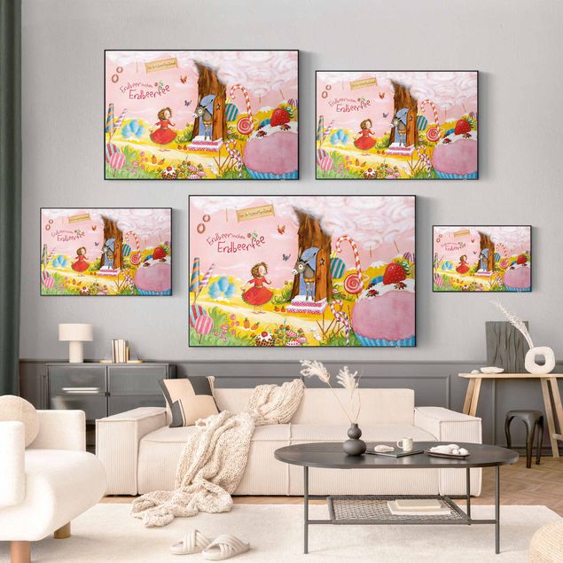 Akoestisch schilderij - Little Strawberry Strawberry Fairy - Land Of Plenty