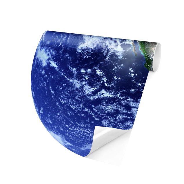 Behangcirkel Earth In Space