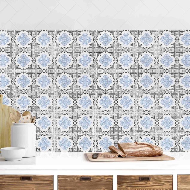 Achterwand voor keuken tegelmotief Portuguese Vintage Ceramic Tiles - Cascais