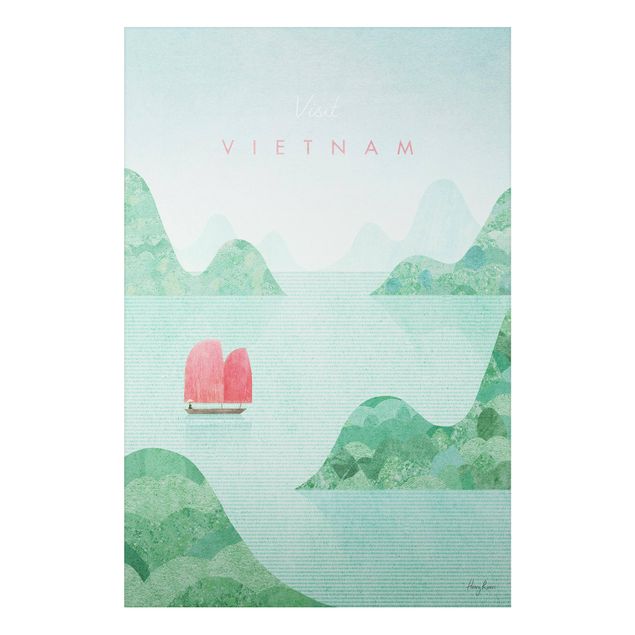 Aluminium Dibond schilderijen Tourism Campaign - Vietnam