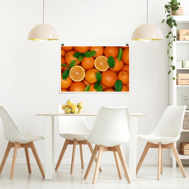 Posters Juicy oranges