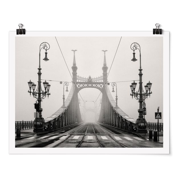 Posters Bridge in Budapest