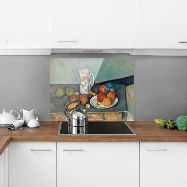 Spatscherm keuken Paul Cézanne - Still Life Milk Jug
