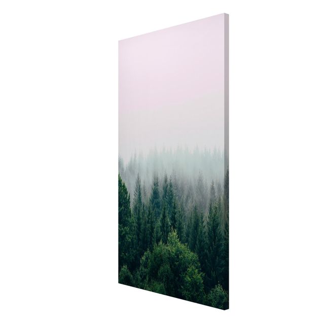 Magneetborden Foggy Forest Twilight