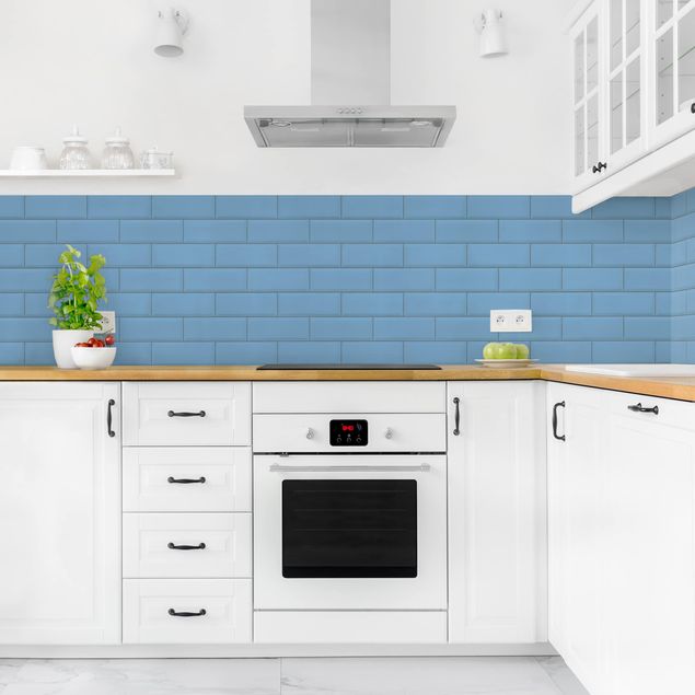 Achterwand voor keuken steenlook Ceramic Tiles Blue