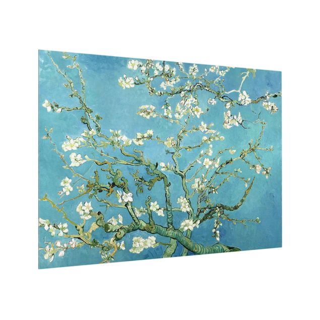 Spatscherm keuken Vincent Van Gogh - Almond Blossom
