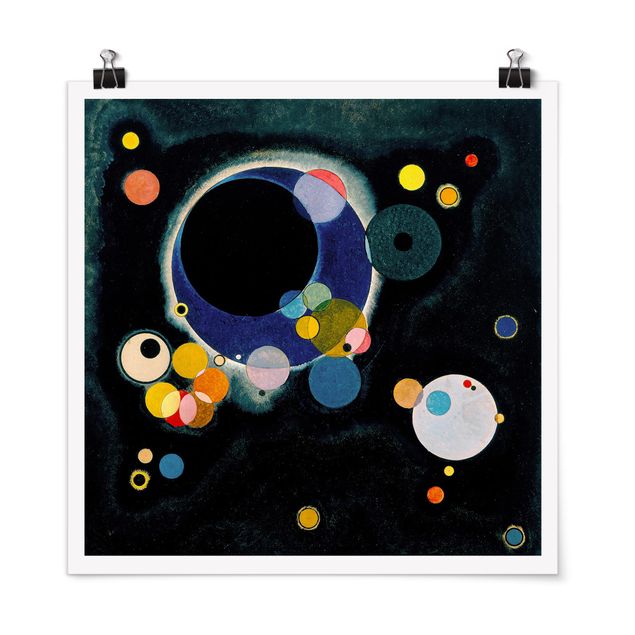 Posters Wassily Kandinsky - Sketch Circles