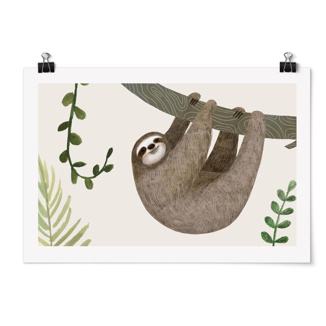 Posters Sloth Sayings - Hang