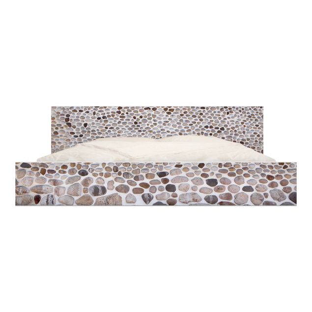 Meubelfolie IKEA Malm Bed Andalusian Stone Wall