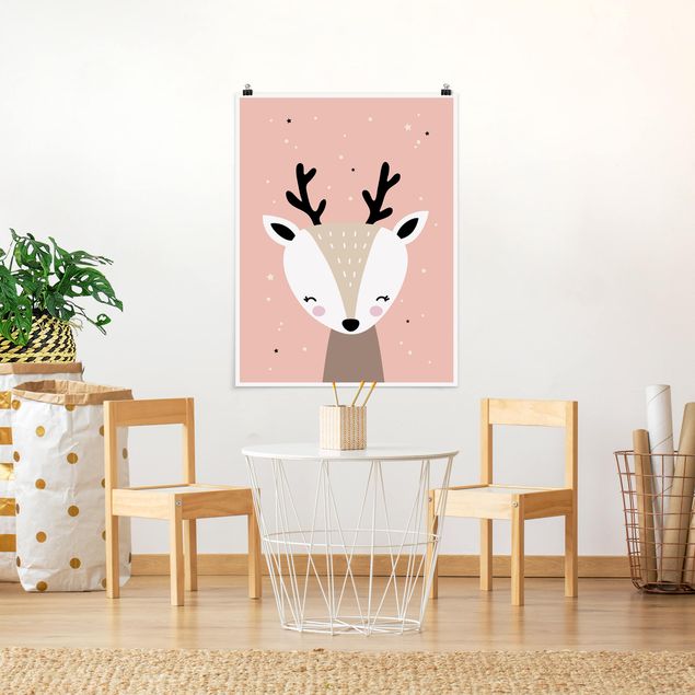 Posters Happy Deer
