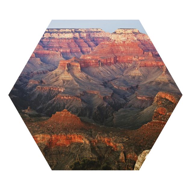 Hexagons Forex schilderijen Grand Canyon After Sunset