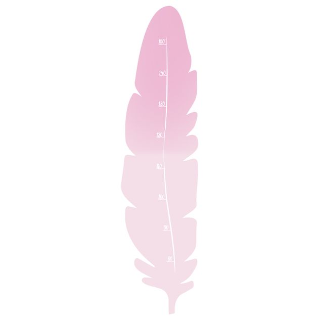 groeimeter met naam Feather Pink