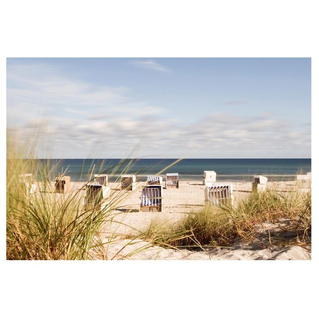 Raamfolie Baltic Sea And Beach Baskets