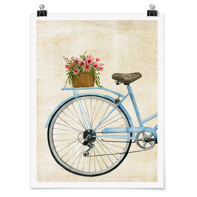 Posters Flowers Courier II