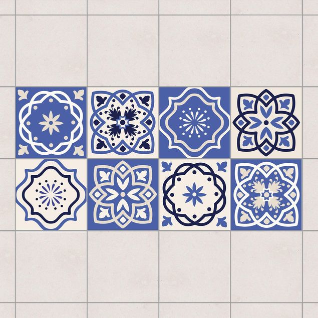 Tegelstickers 8 Portuguese tiles