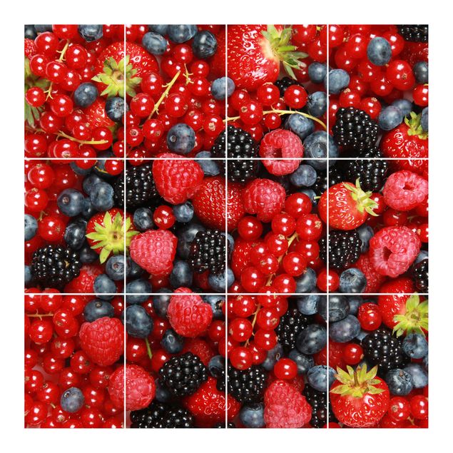 Tegelstickers Fruity Berries