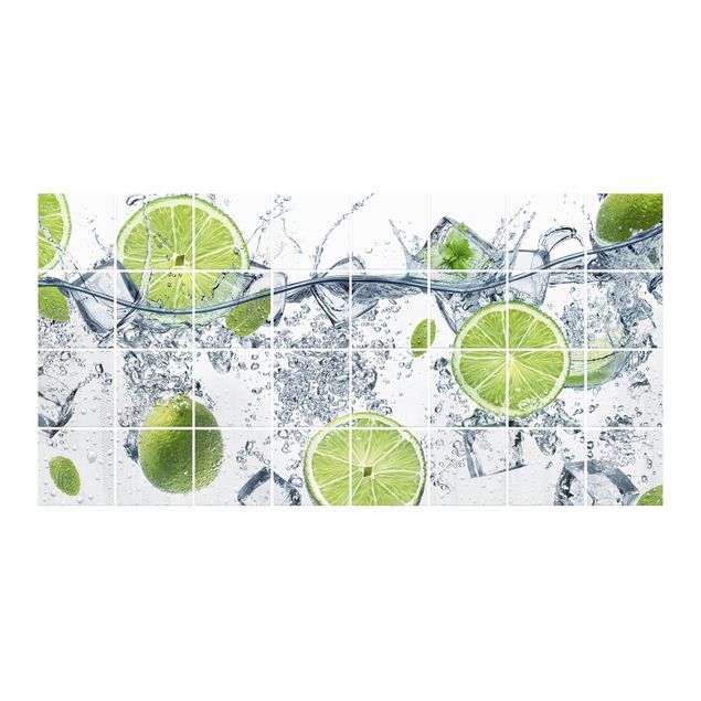 Tegelstickers Refreshing Lime