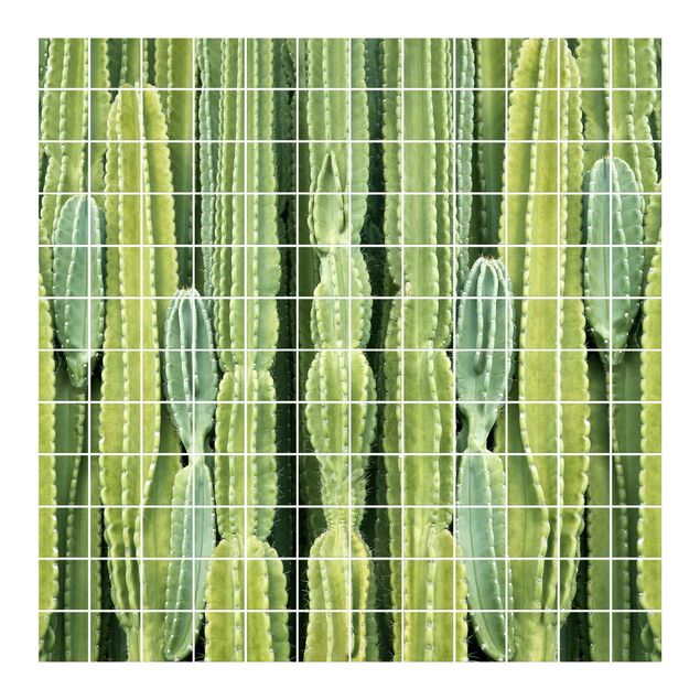Tegelstickers Cactus Wall