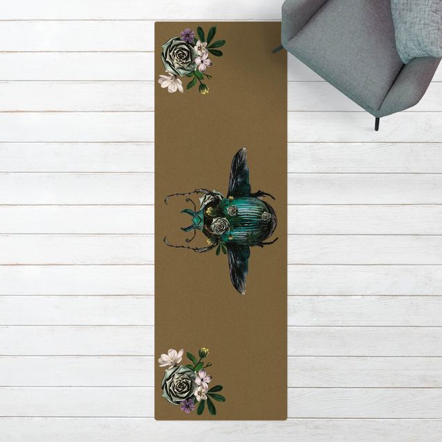 tapijt modern Floral Beetle