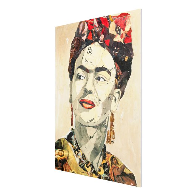 Forex schilderijen Frida Kahlo - Collage No.2