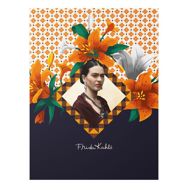 Forex schilderijen Frida Kahlo - Lilies