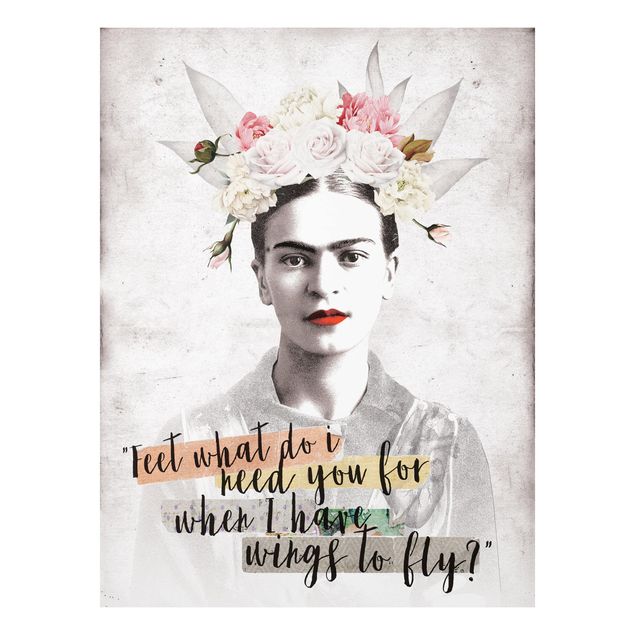 Forex schilderijen Frida Kahlo - Quote