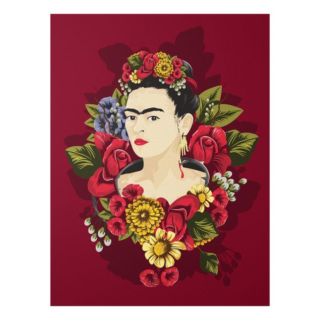 Forex schilderijen Frida Kahlo - Roses