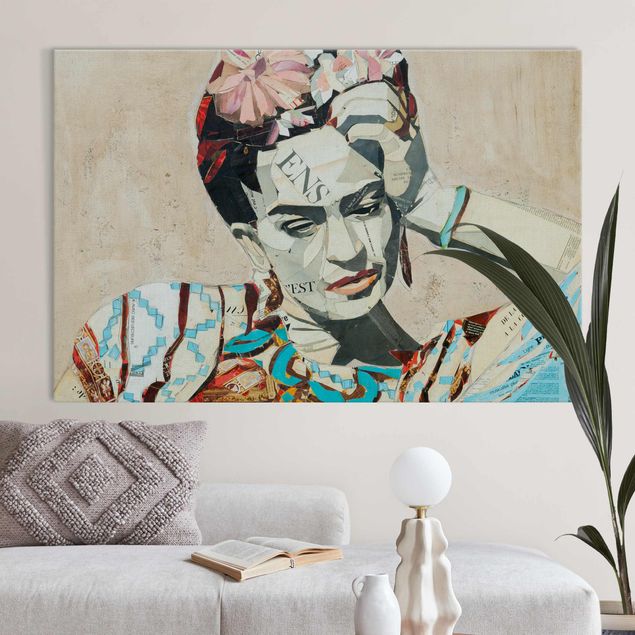 Akoestische schilderijen Frida Kahlo - Collage No.1