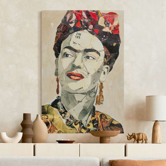 Akoestische schilderijen Frida Kahlo - Collage No.2