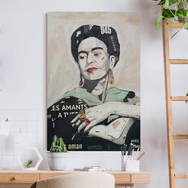 Akoestische schilderijen Frida Kahlo - Collage No.4