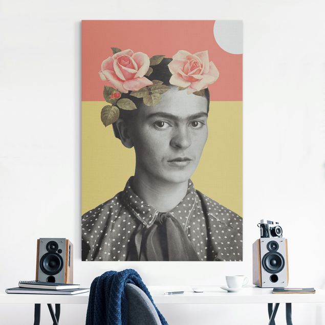 Akoestische schilderijen Frida Kahlo - Sunset Collage