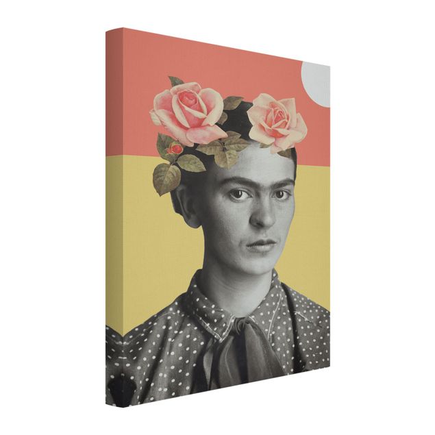 Akoestisch schilderij - Frida Kahlo - Sunset Collage