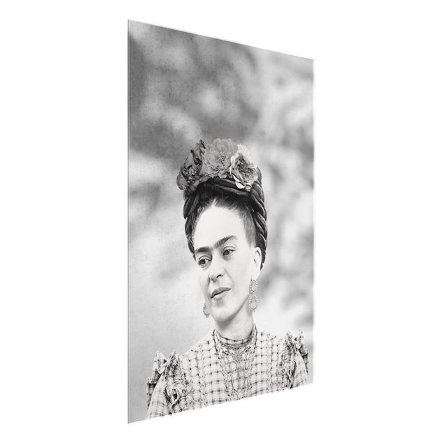 Glasschilderijen - Frida Kahlo Portrait