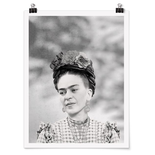 Poster - Frida Kahlo Portrait - Hochformat 3:4