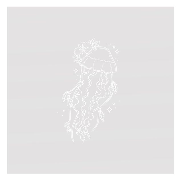 Raamfolie - Sparkling Jellyfish