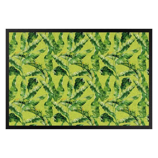 tapijt modern Banana Leaf Pattern