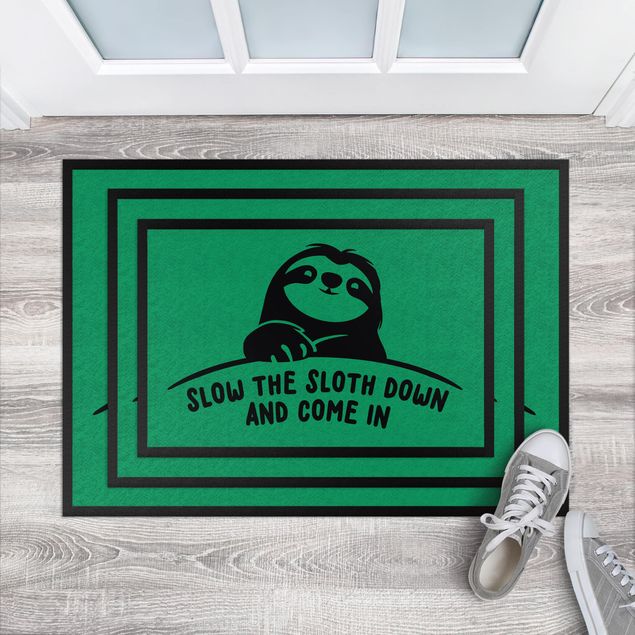 kleine tapijtjes Slow Down The Sloth