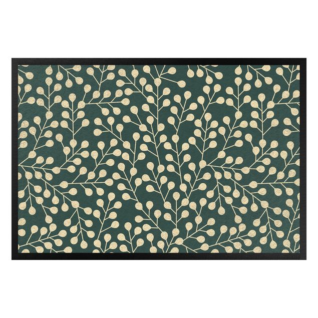 bloemen tapijt Branch pattern