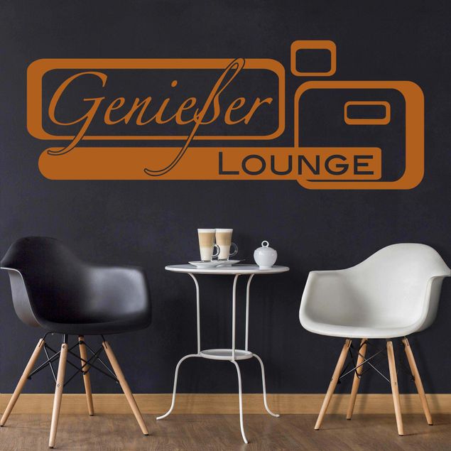 Muurstickers Genießer-Lounge